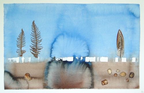 Challenger (38 x 58 cm) water colour