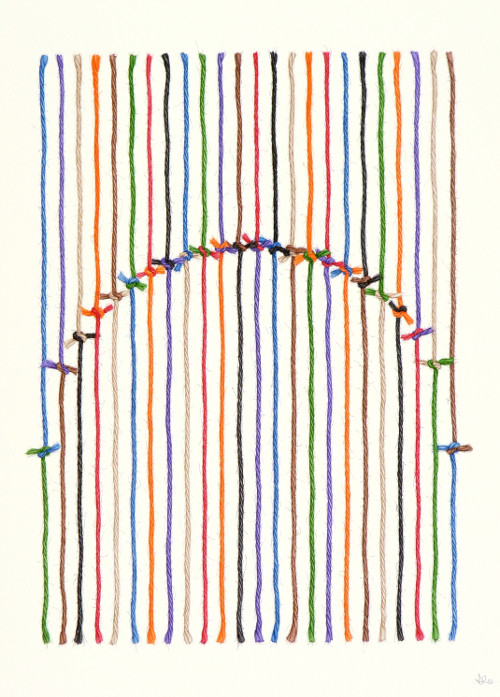 Fast Ends Arc<br>(38 x 28 cm) water colour